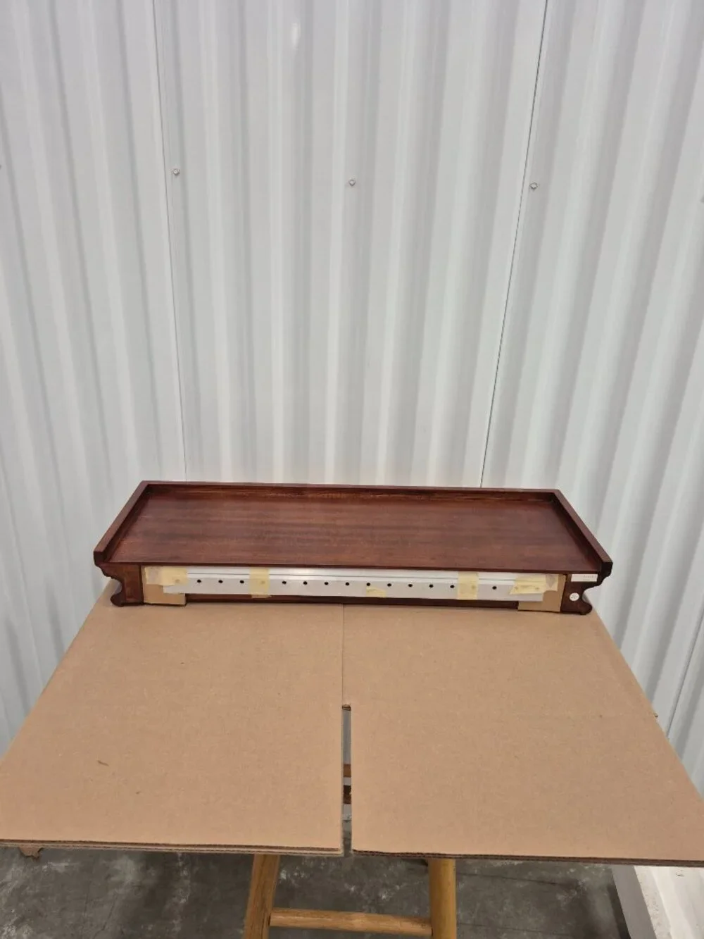 Pottery Barn Olivia Floating Wood Mantel 2FT Shelf